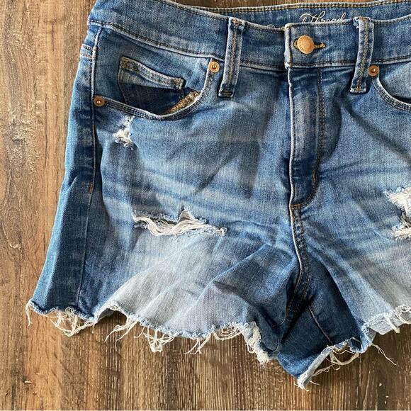 Universal Thread High Rise Midi Short Size 6 - Picture 7 of 8